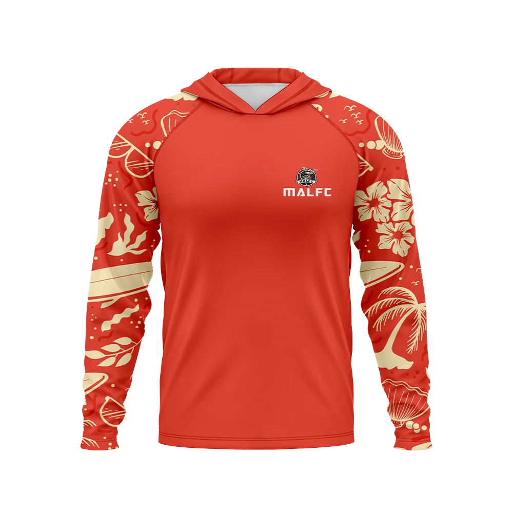 Men's UPF 50 Hooded Fishing Shirt – Long Sleeve Sun Protection
