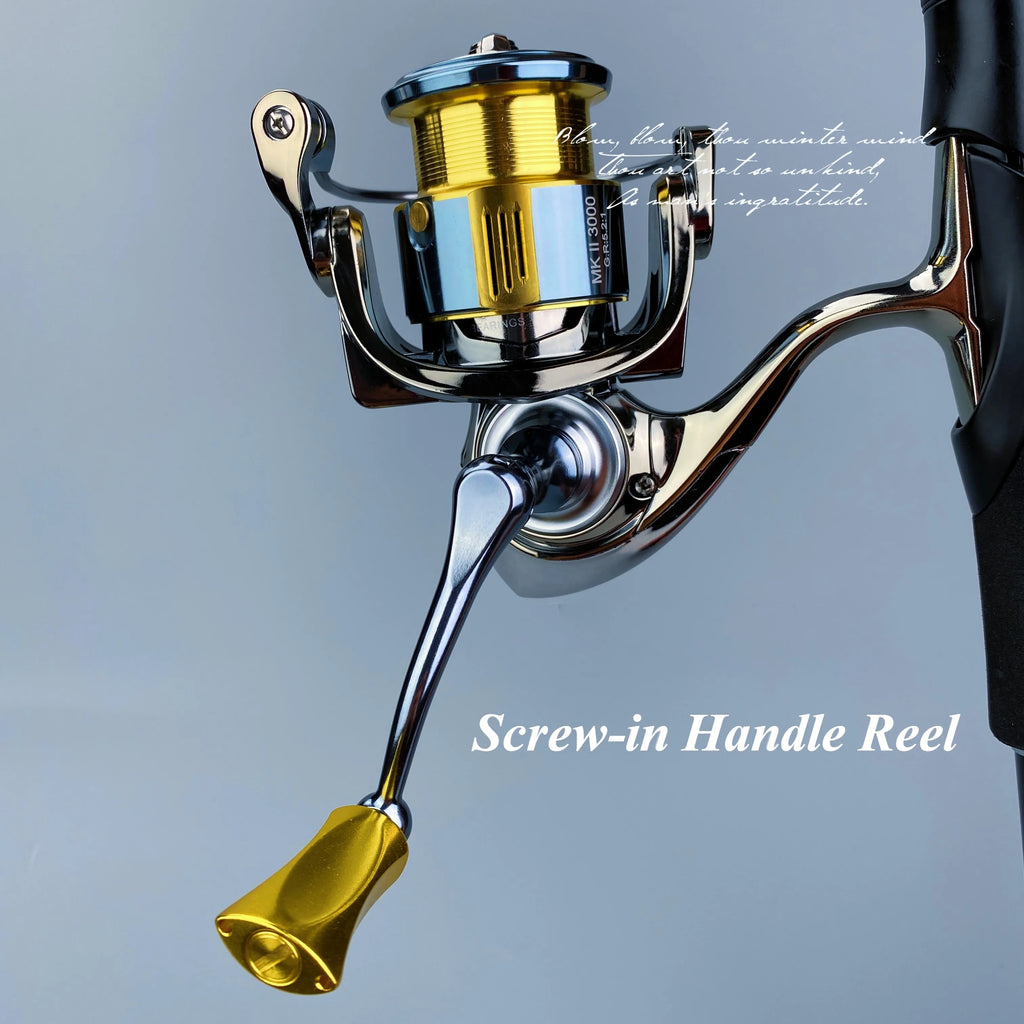 YINYU MKII Spinning Fishing Reel, 5.2:1 Gear Ratio