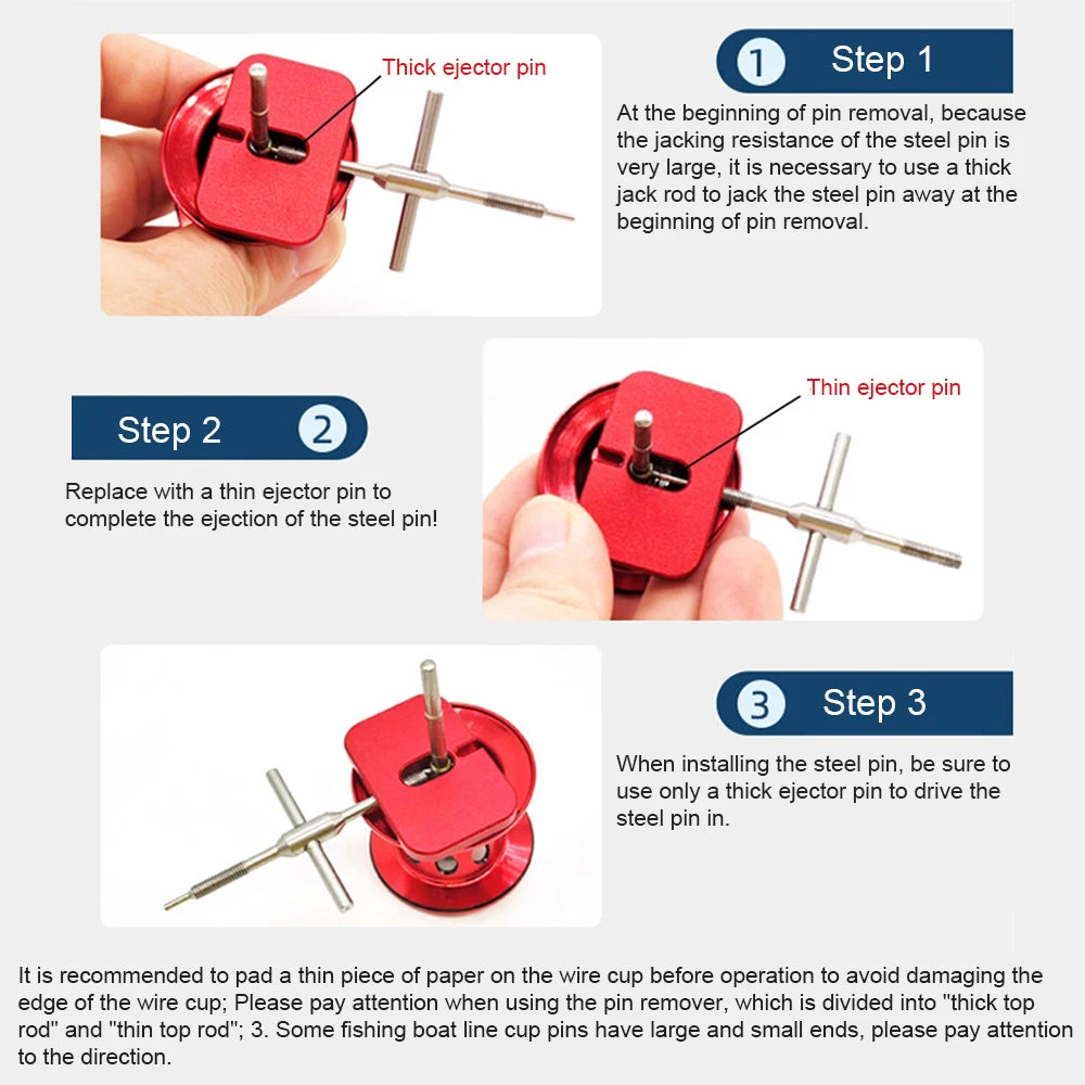 Fishing Reel Repair & Maintenance Tool Kit 10pcs
