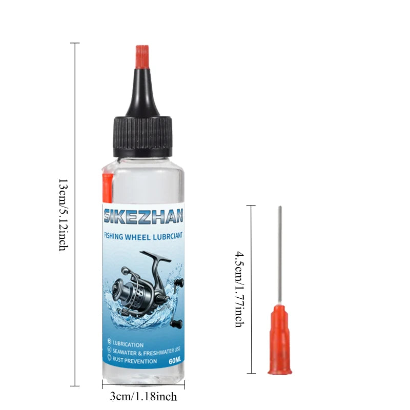 Maris Lure Fishing Reel Lubricant Oil – Anti-Rust Saltwater 60-300ml