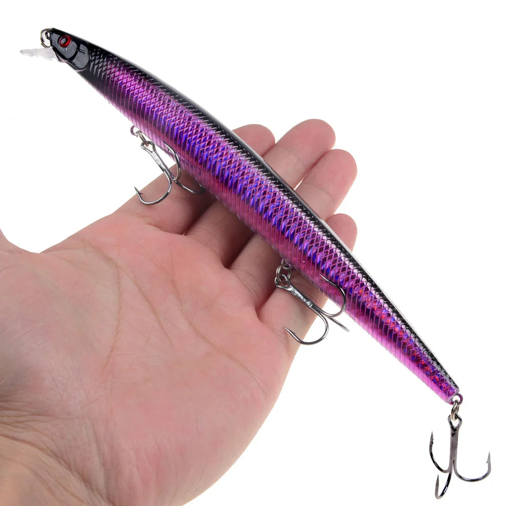 Maris Minnow Fishing Lure 18cm 24g | 25 Colors Laser Crankbait Hard Bait