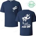 Funny Fisherman T-Shirt – Casual O-Neck Short Sleeve Tee | XXS–4XL