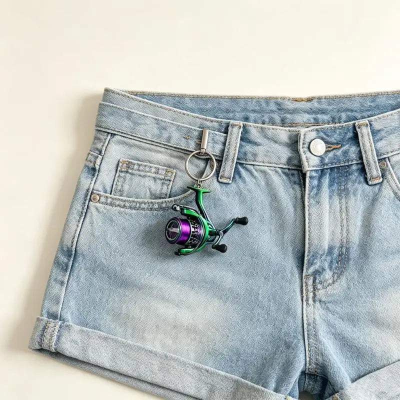 Maris Fishing Reel Keychain – Novelty Car Key & Bag Charm