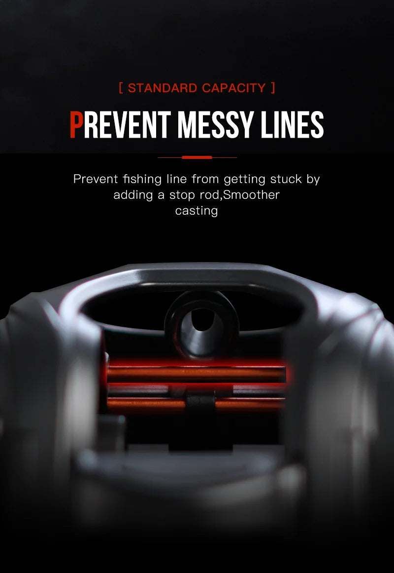 SEASIR Cast X2 Baitcasting Reel 7.3:1 High-Speed