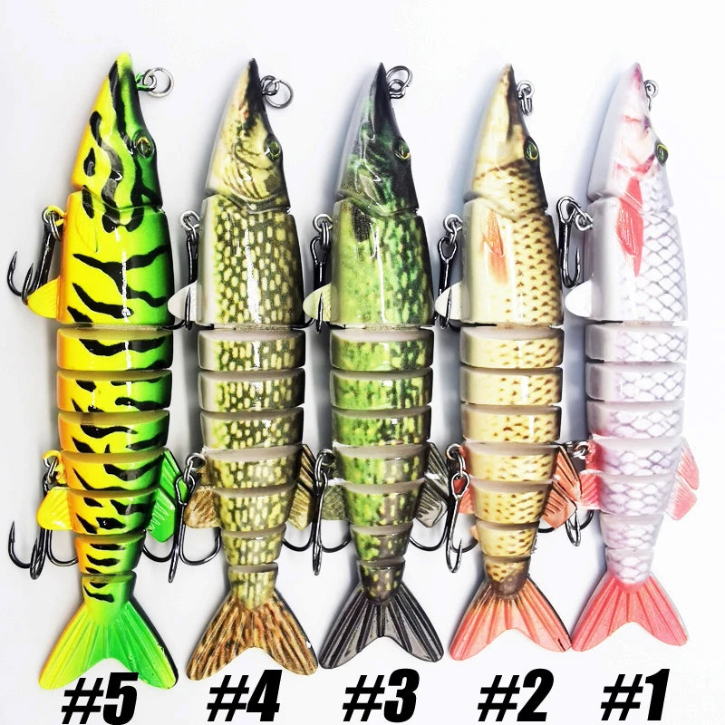 Maris Multi-Jointed Swimbait | Slow Sinking Bionic Lure for Bass, Trout & Saltwater