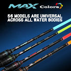 Abu Garcia Rainbow Lure Rod | Casting & Spinning 4 Colors