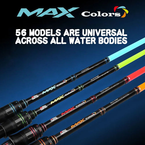 Abu Garcia Rainbow Lure Rod | Casting & Spinning 4 Colors