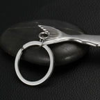 Shark Bottle Opener Keychain – Zinc Alloy, Fishing Gift Accessory