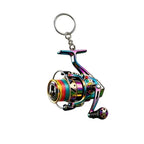 Maris Fishing Reel Keychain – Novelty Car Key & Bag Charm