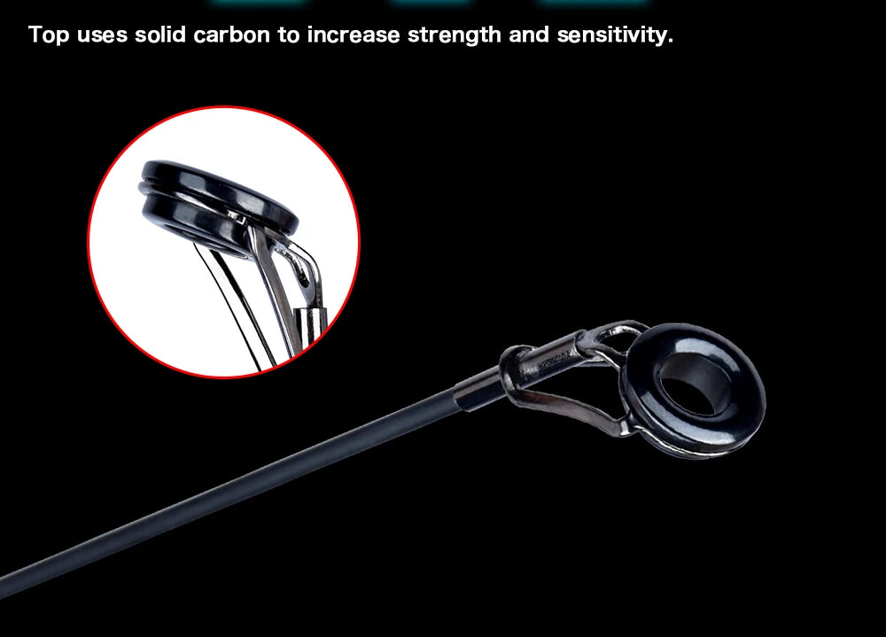 PHISHGER Telescopic Surf Fishing Rod 80-150g – 30T Carbon, 3.6–5.3M