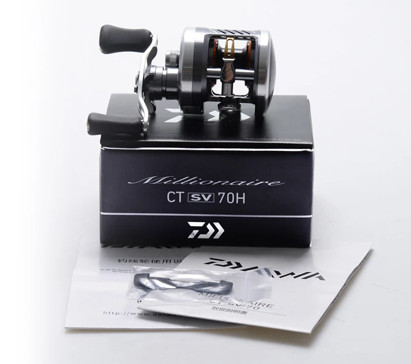 Daiwa Millionaire CT SV Saltwater Baitcasting Reel – 6.3:1 | 70H/70HL/70SH/70SHL