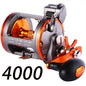 Sougayilang Trolling Reel – Line Counter, Level Wind, 30KG Max Drag, 6+1BB