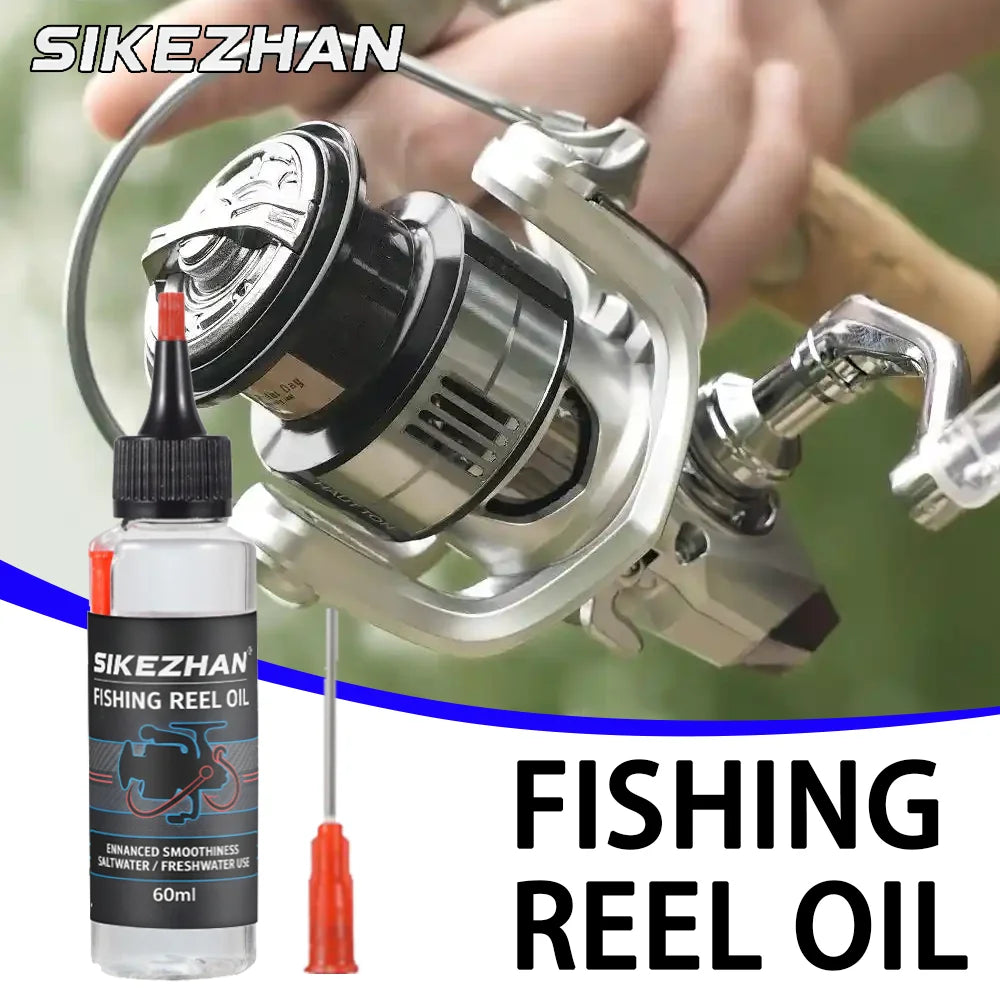 Maris Lure Fishing Reel Lubricant Oil – Precision Needle 60ml & 120ml