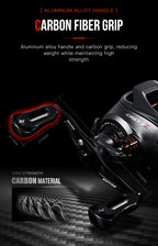 SEASIR Cast X2 Baitcasting Reel 7.3:1 High-Speed