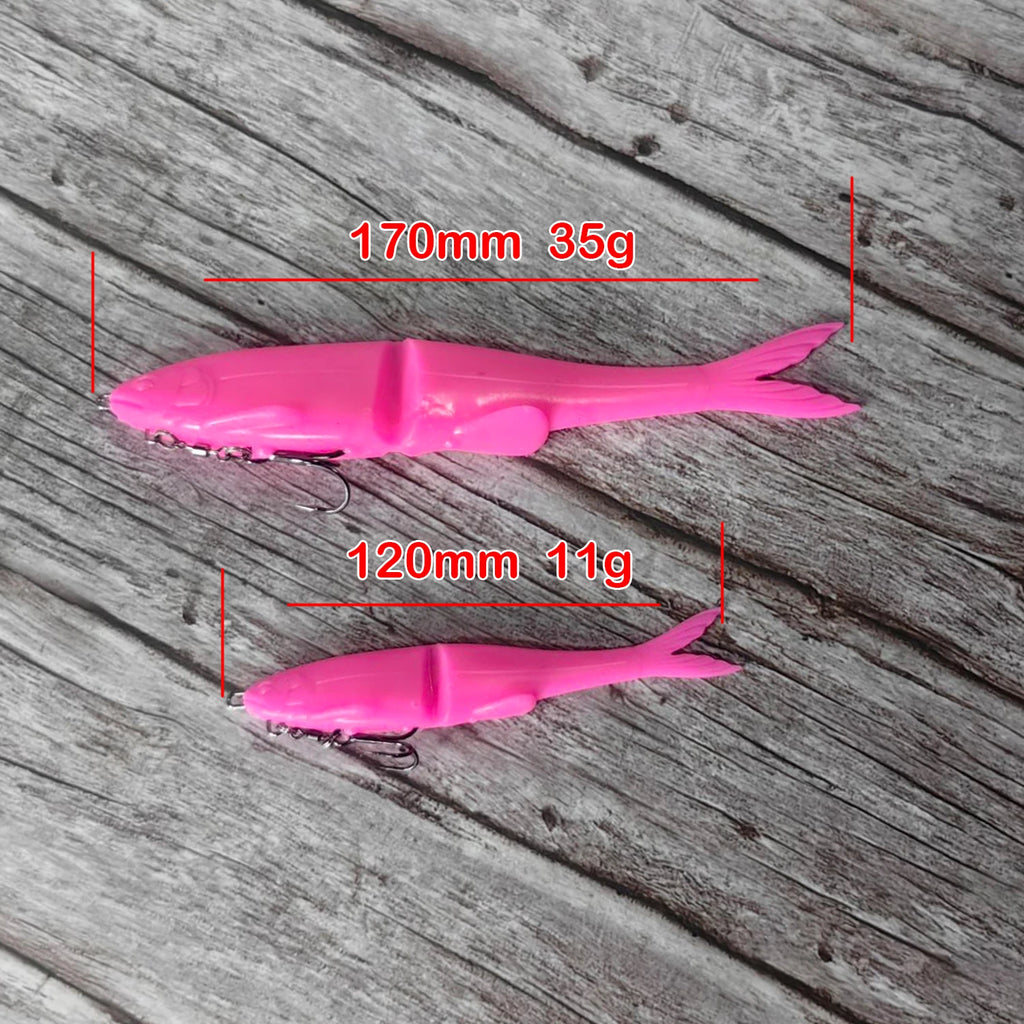 Maris Lure Swimming Soft Bait Wobbler – 120mm & 170mm