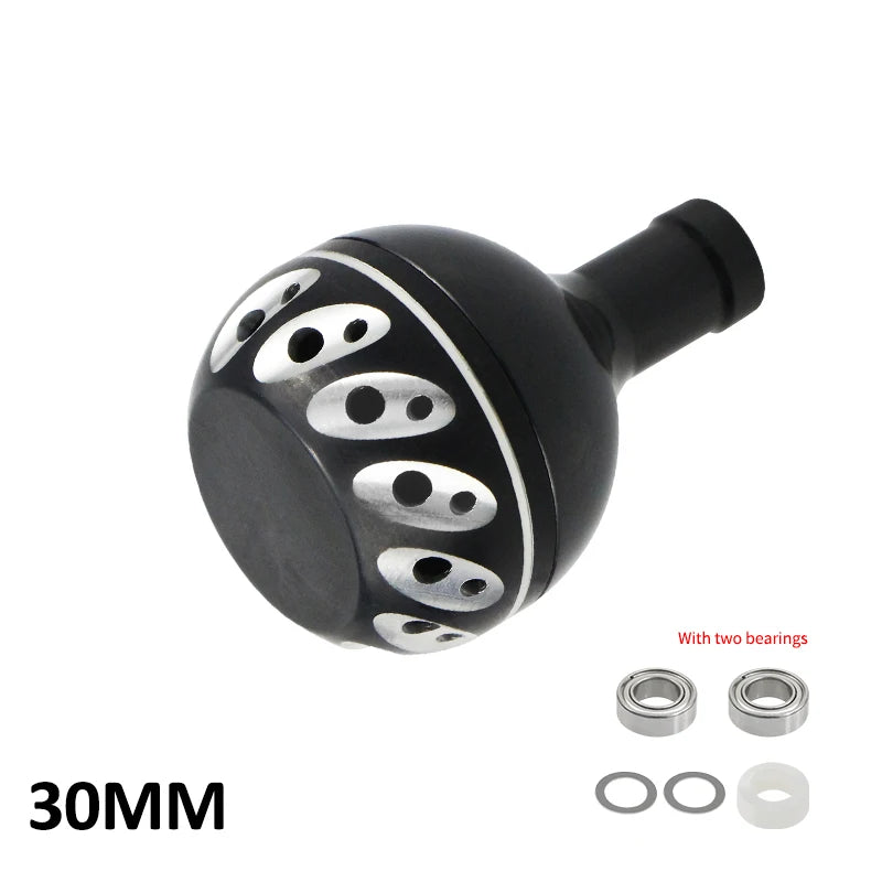 EKfan Aluminum Fishing Reel Handle Knob – 30/35/38mm, 4MM Shaft