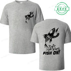 Funny Fisherman T-Shirt – Casual O-Neck Short Sleeve Tee | XXS–4XL