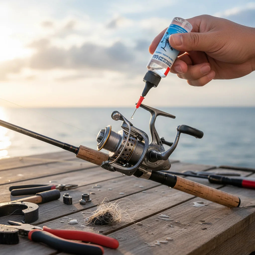Maris Lure Fishing Reel Lubricant Oil – Anti-Rust Saltwater 60-300ml