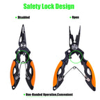 Multifunctional Fishing Pliers 420 Steel Line Cutter & Hook Remover