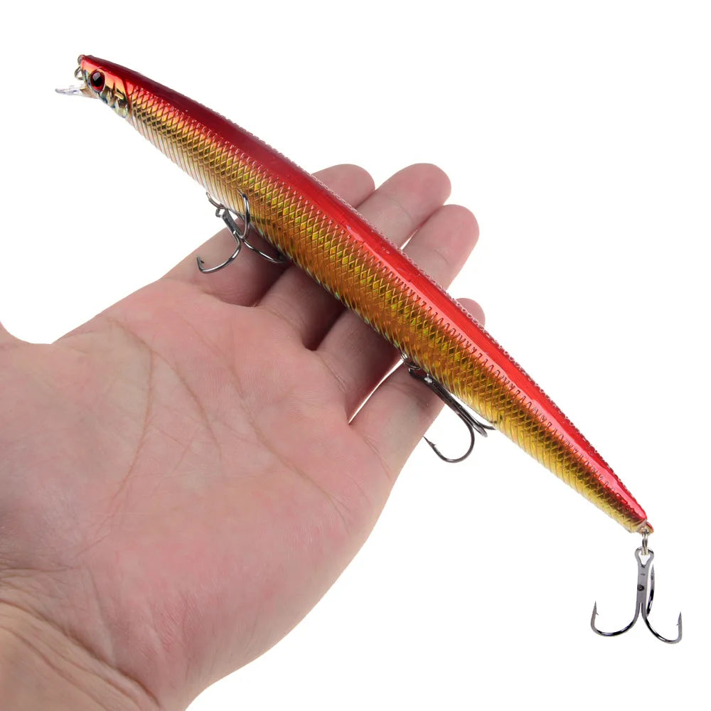 Maris Minnow Fishing Lure 18cm 24g | 25 Colors Laser Crankbait Hard Bait