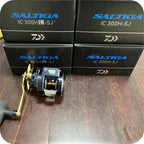 Daiwa Saltiga Electric Fishing Reel – Saltwater Baitcasting, 300/300H/300L