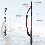 Adjustable Fishing Rod Strap – Neoprene Rod Holder Belt, Portable & Protective