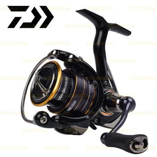 Daiwa Legalis LT Spinning Reel – 6+1BB, 5–12KG Drag, 1000–6000 Series