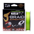 2024 DAIWA J-BRAID Expedition X8 PE Fishing Line 150/300M Braided
