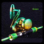 Yinluren Steelbone NT200 Slow Jigging Drum Reel – High Drag, Full Metal