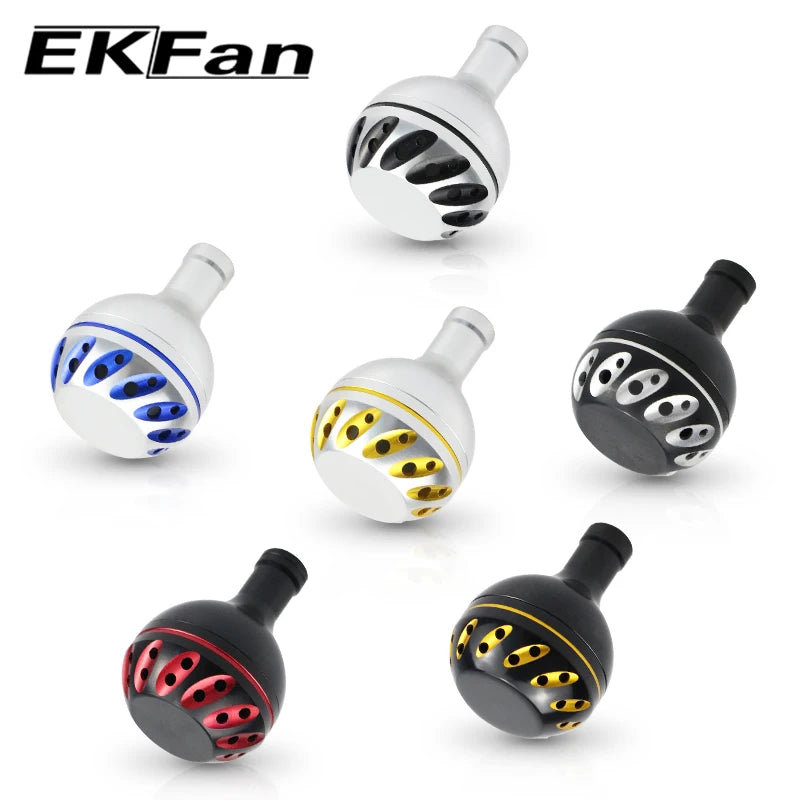 EKfan Aluminum Fishing Reel Handle Knob – 30/35/38mm, 4MM Shaft