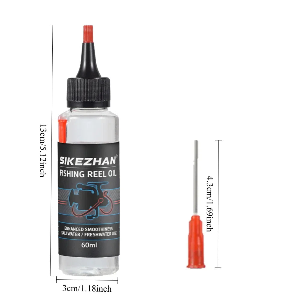 Maris Lure Fishing Reel Lubricant Oil – Precision Needle 60ml & 120ml