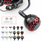 EKfan Aluminum Fishing Reel Handle Knob – 30/35/38mm, 4MM Shaft