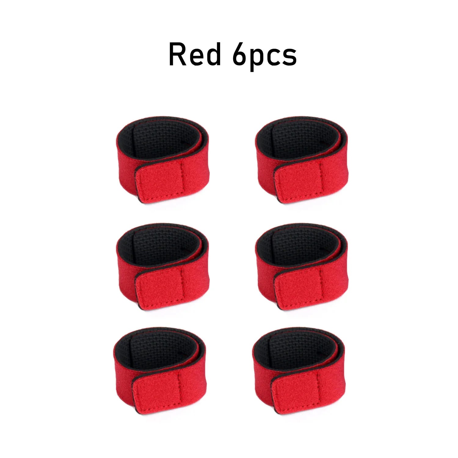 Maris Lure Fishing Rod Strap Holder Belt – Elastic Velcro 2/6/12Pcs