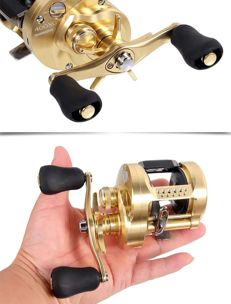 2026 CALCUTTA CONQUEST MD Saltwater Fishing Reels 300XG 300XGHL 400XG Left Right Hand Original  Fishing Reel