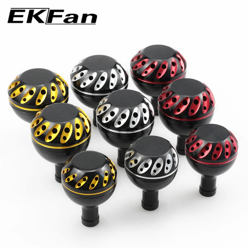 EKfan Aluminum Fishing Reel Handle Knob – 30/35/38mm, 4MM Shaft