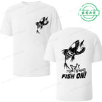 Funny Fisherman T-Shirt – Casual O-Neck Short Sleeve Tee | XXS–4XL