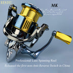 YINYU MKII Spinning Fishing Reel, 5.2:1 Gear Ratio