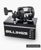 Billings Trolling Drum Reel – 33lb Max Drag