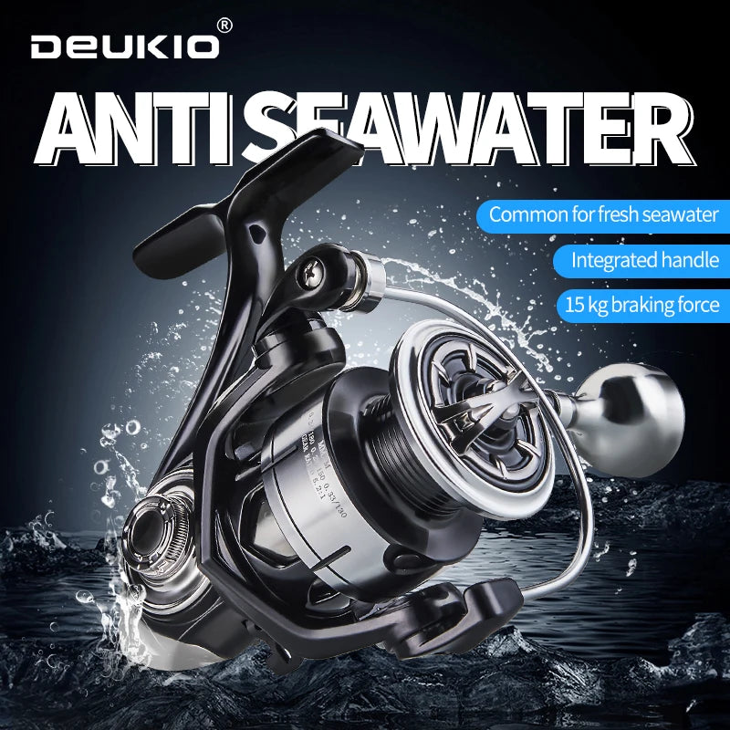 DEUKIO LEXA Pro Spinning Reel – 2000–7000 Series, 15kg Drag