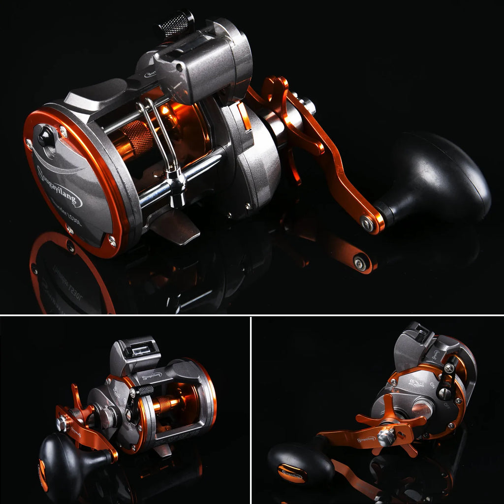 Sougayilang Trolling Reel with Line Counter