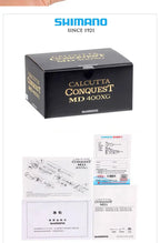 2026 CALCUTTA CONQUEST MD Saltwater Fishing Reels 300XG 300XGHL 400XG Left Right Hand Original  Fishing Reel