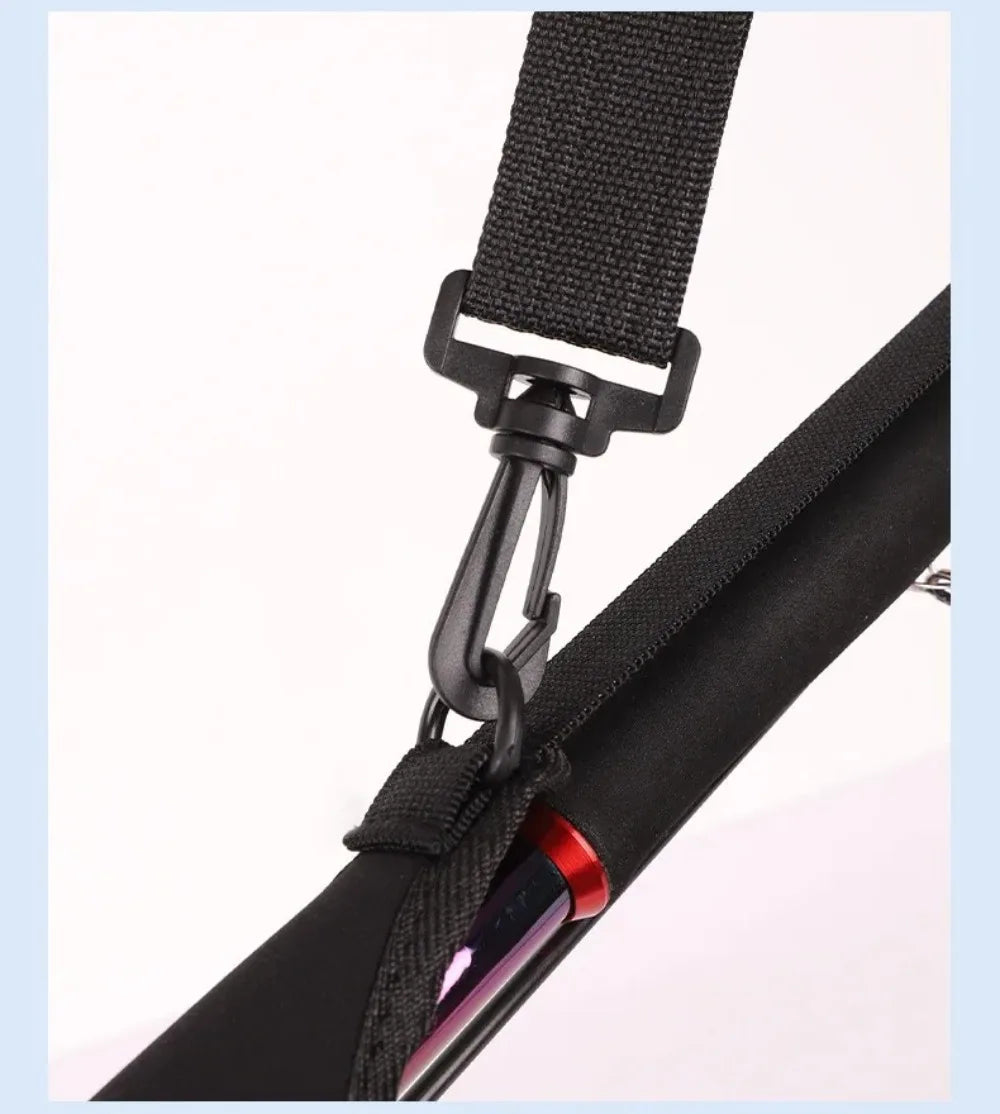 Adjustable Fishing Rod Strap – Neoprene Rod Holder Belt, Portable & Protective