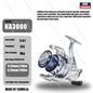 Spinning Reel KA Second Generation Gap-Free Lure Micro Universal Long Casting Metal Slant Mouth Shallow Line Cup Fishing Reel