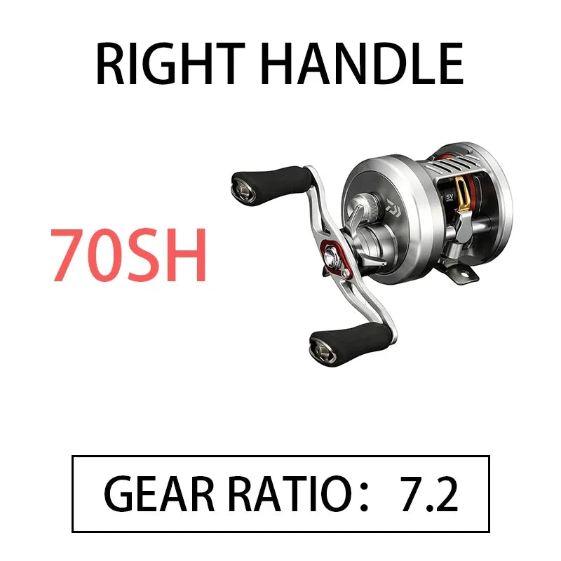 Daiwa Millionaire CT SV Saltwater Baitcasting Reel – 6.3:1 | 70H/70HL/70SH/70SHL