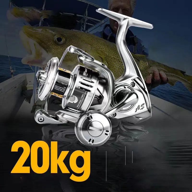 Atsuim Saltwater Spinning Reel – 1000–6000 Series, 5.2:1