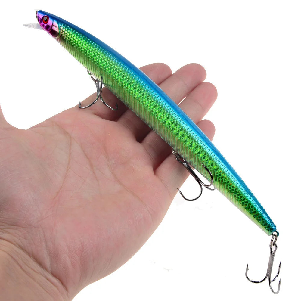 Maris Minnow Fishing Lure 18cm 24g | 25 Colors Laser Crankbait Hard Bait