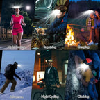 COB LED Rechargeable Headlamp – 450 Lumens, IPX4, Motion Sensor