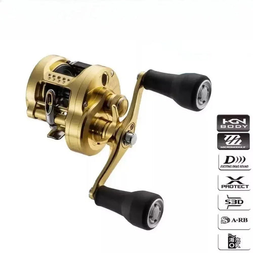 2026 CALCUTTA CONQUEST MD Saltwater Fishing Reels 300XG 300XGHL 400XG Left Right Hand Original  Fishing Reel