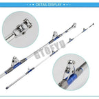 GTOFYU Saltwater Trolling Rod 50KG – 2-Piece, Roller Guides, 1.98M/2.1M