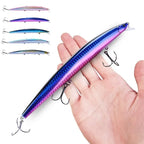 Maris Minnow Fishing Lure 18cm 24g | 25 Colors Laser Crankbait Hard Bait